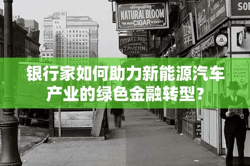 银行家如何助力新能源汽车产业的绿色金融转型？