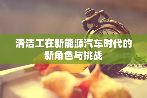 清洁工在新能源汽车时代的新角色与挑战