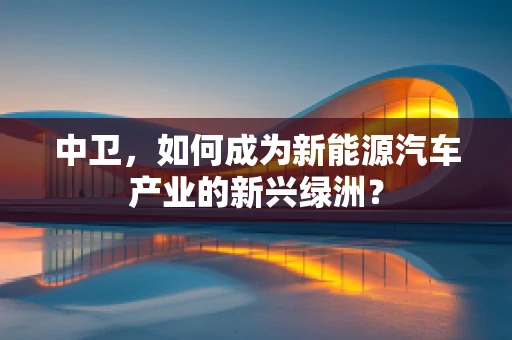 中卫，如何成为新能源汽车产业的新兴绿洲？