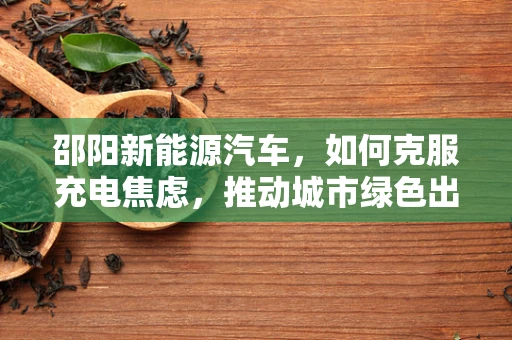 邵阳新能源汽车，如何克服充电焦虑，推动城市绿色出行？