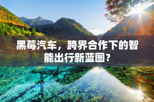黑莓汽车，跨界合作下的智能出行新蓝图？