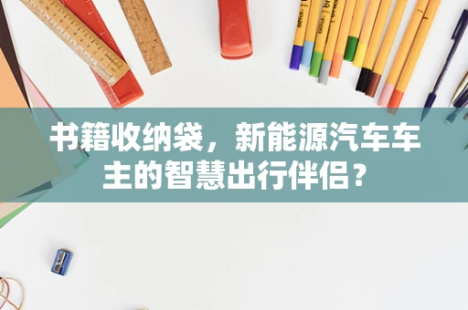 书籍收纳袋，新能源汽车车主的智慧出行伴侣？