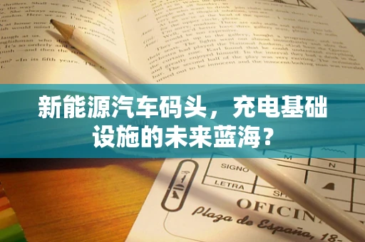 新能源汽车码头，充电基础设施的未来蓝海？