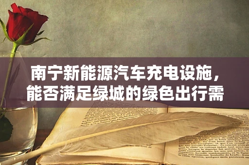 南宁新能源汽车充电设施，能否满足绿城的绿色出行需求？