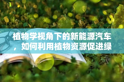 植物学视角下的新能源汽车，如何利用植物资源促进绿色出行？