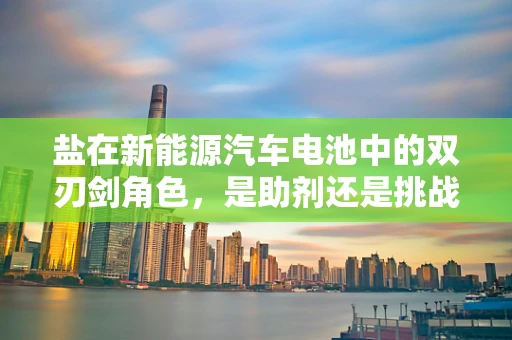 盐在新能源汽车电池中的双刃剑角色，是助剂还是挑战？
