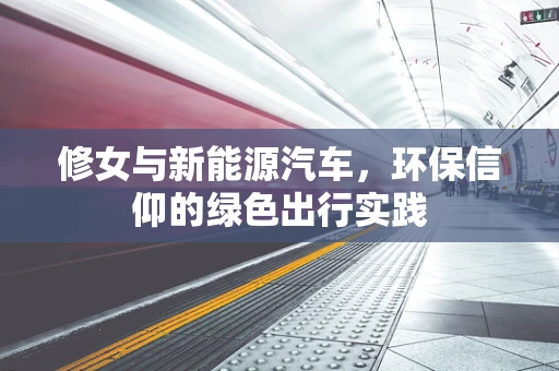修女与新能源汽车，环保信仰的绿色出行实践