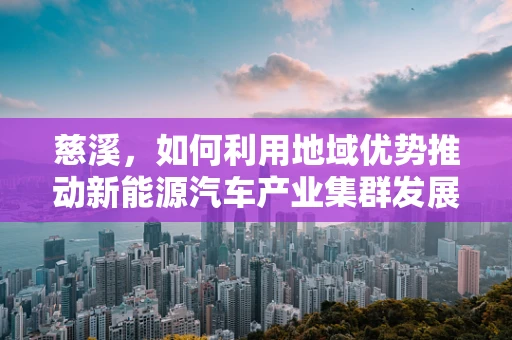 慈溪，如何利用地域优势推动新能源汽车产业集群发展？