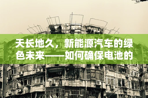 天长地久，新能源汽车的绿色未来——如何确保电池的长寿?