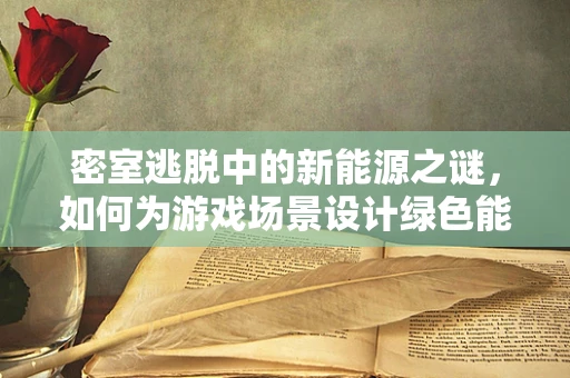 密室逃脱中的新能源之谜，如何为游戏场景设计绿色能源解决方案？