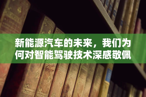 新能源汽车的未来，我们为何对智能驾驶技术深感敬佩？