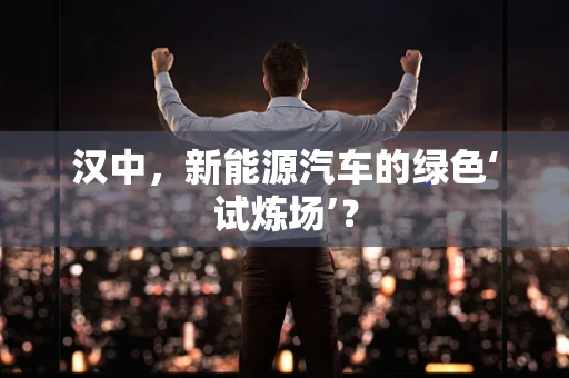 汉中，新能源汽车的绿色‘试炼场’？