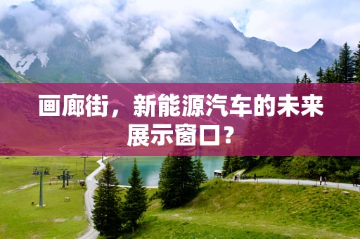 画廊街，新能源汽车的未来展示窗口？