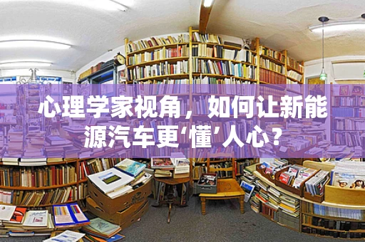 心理学家视角，如何让新能源汽车更‘懂’人心？
