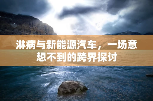 淋病与新能源汽车，一场意想不到的跨界探讨