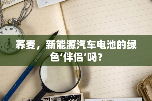 荞麦，新能源汽车电池的绿色‘伴侣’吗？