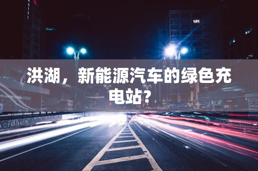 洪湖，新能源汽车的绿色充电站？