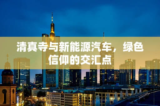 清真寺与新能源汽车，绿色信仰的交汇点