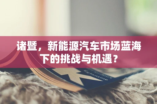诸暨，新能源汽车市场蓝海下的挑战与机遇？