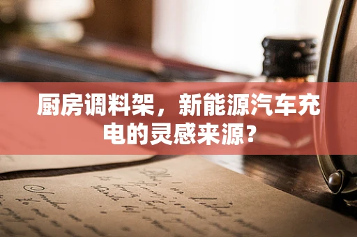厨房调料架，新能源汽车充电的灵感来源？