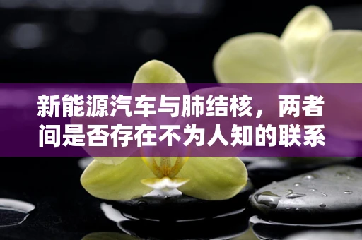 新能源汽车与肺结核，两者间是否存在不为人知的联系？