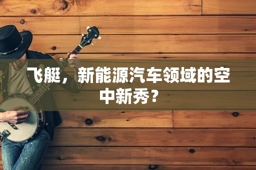 飞艇，新能源汽车领域的空中新秀？