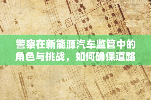 警察在新能源汽车监管中的角色与挑战，如何确保道路安全与合规？