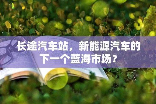 长途汽车站，新能源汽车的下一个蓝海市场？
