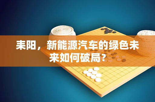 耒阳，新能源汽车的绿色未来如何破局？