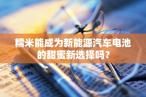 糯米能成为新能源汽车电池的甜蜜新选择吗？