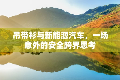 吊带衫与新能源汽车，一场意外的安全跨界思考