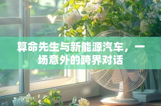 算命先生与新能源汽车，一场意外的跨界对话