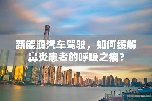 新能源汽车驾驶，如何缓解鼻炎患者的呼吸之痛？