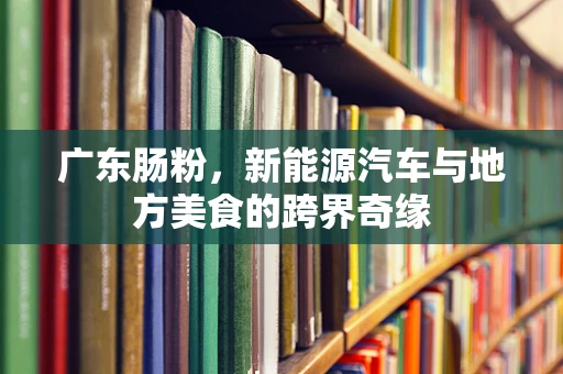 广东肠粉，新能源汽车与地方美食的跨界奇缘