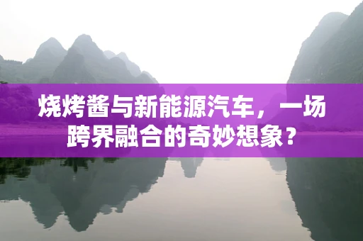 烧烤酱与新能源汽车，一场跨界融合的奇妙想象？