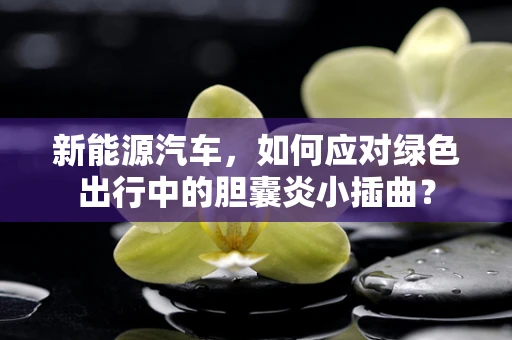 新能源汽车，如何应对绿色出行中的胆囊炎小插曲？