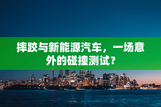 摔跤与新能源汽车，一场意外的碰撞测试？