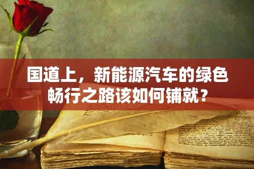 国道上，新能源汽车的绿色畅行之路该如何铺就？