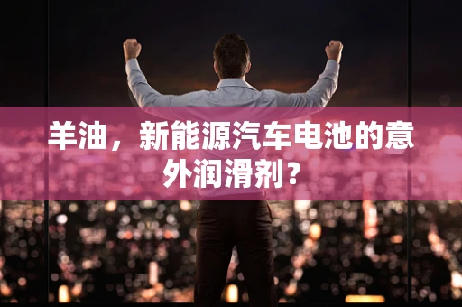 羊油，新能源汽车电池的意外润滑剂？