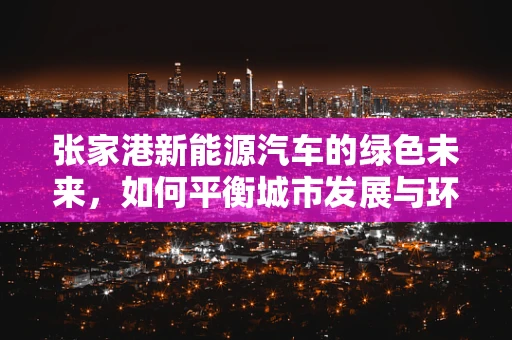 张家港新能源汽车的绿色未来，如何平衡城市发展与环保需求？