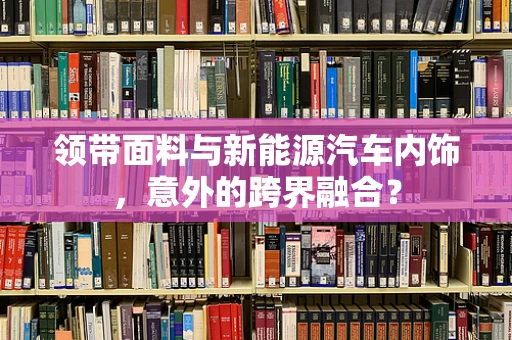 领带面料与新能源汽车内饰，意外的跨界融合？