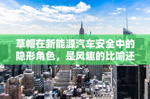 草帽在新能源汽车安全中的隐形角色，是风趣的比喻还是真实的防护？