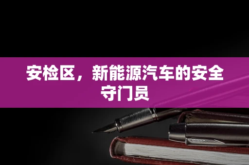 安检区，新能源汽车的安全守门员