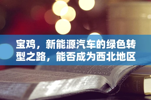 宝鸡，新能源汽车的绿色转型之路，能否成为西北地区的先锋？
