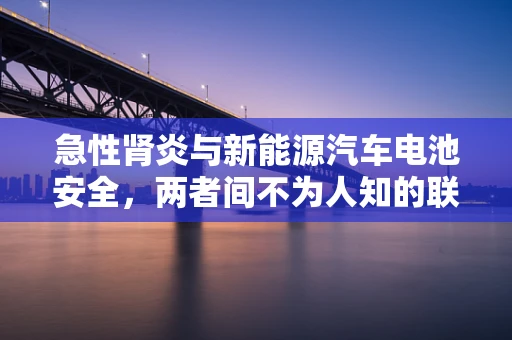 急性肾炎与新能源汽车电池安全，两者间不为人知的联系？
