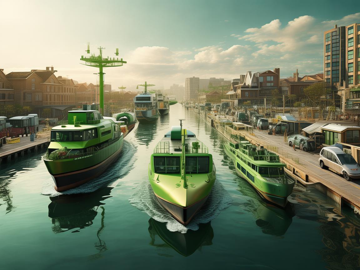 港口码头的绿色转型，新能源汽车的机遇与挑战