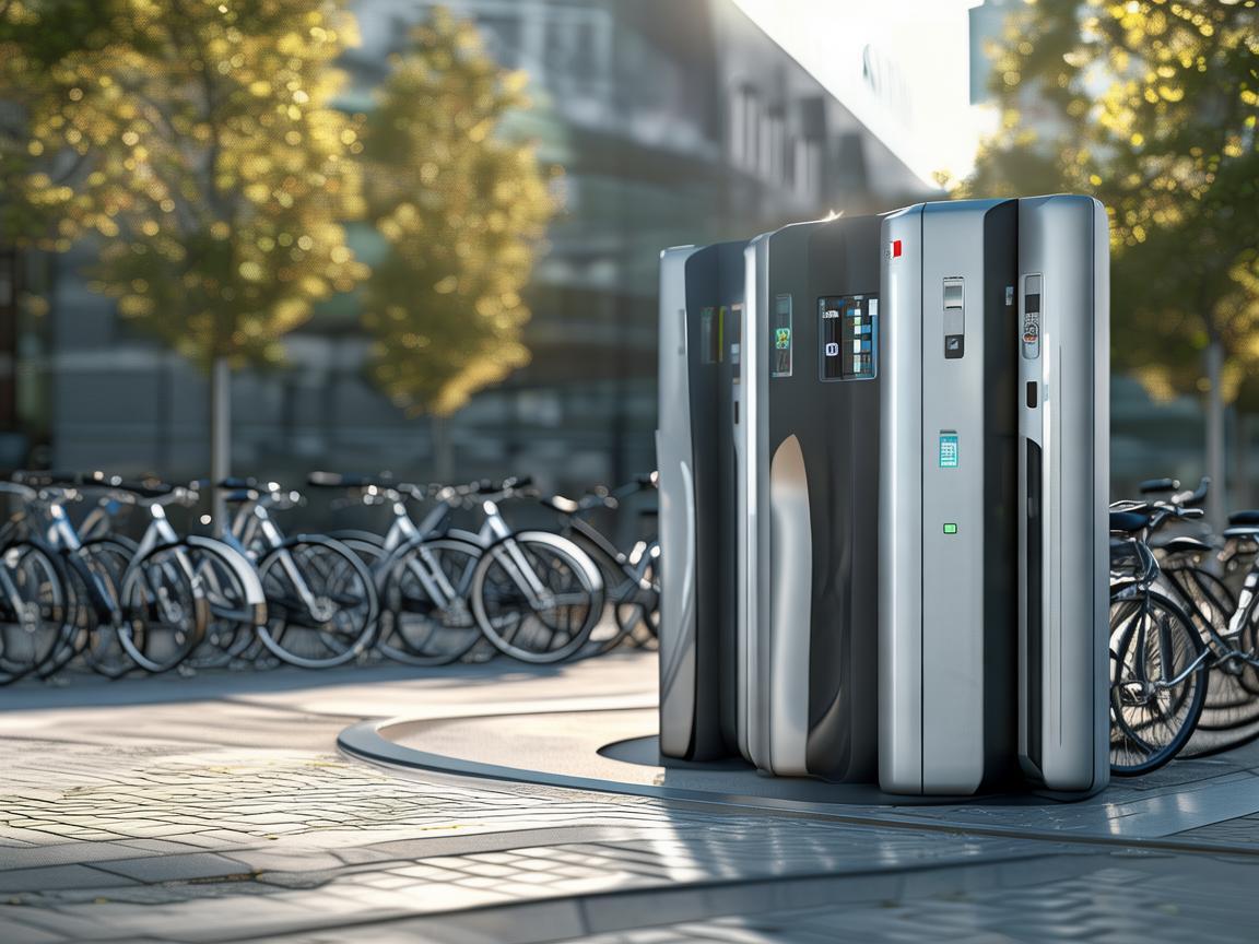 自行车停车区，新能源汽车充电站的隐形挑战？