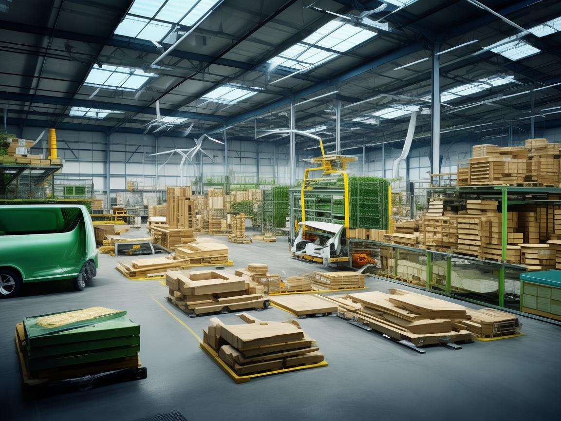 建材市场仓库如何助力新能源汽车的绿色供应链？