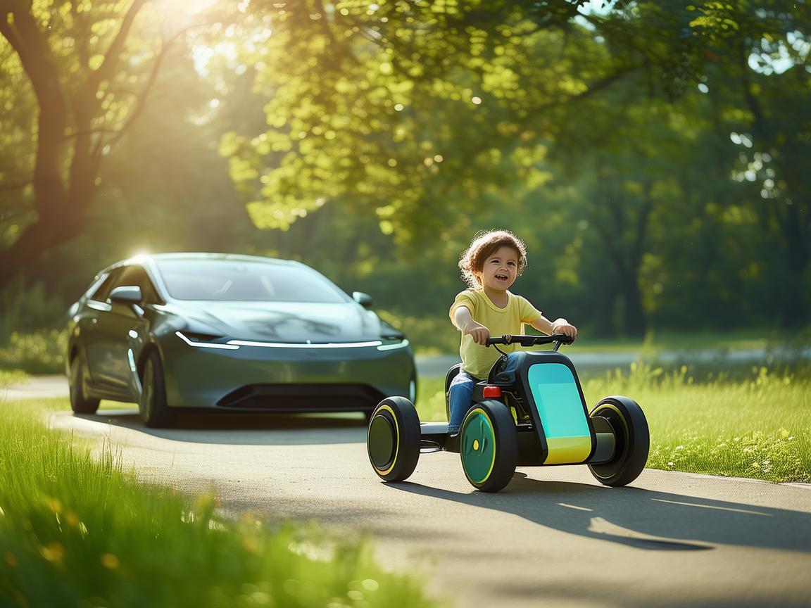 儿童车与新能源汽车，未来出行的绿色亲子搭档？