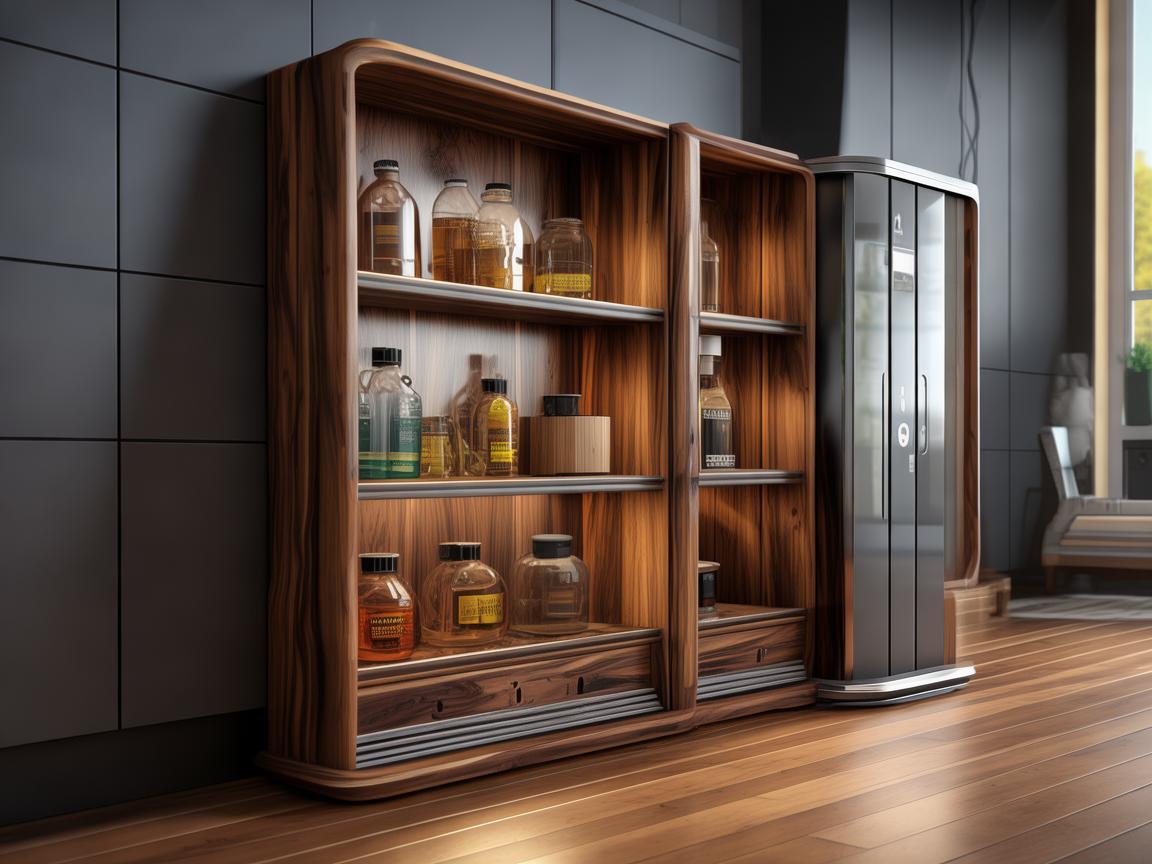 厨房清洁用品架，新能源汽车充电站的创意收纳方案？